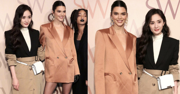 Chụp chung khung hình với Kendall Jenner, Dương Mịch bị 