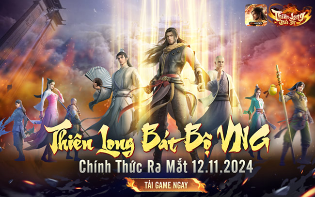 Thiên Long Bát Bộ VNG chính thức trình làng game thủ Việt, hàng loạt sự kiện khủng đi kèm