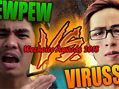 ViruSs đang soán ngôi dẫn đầu của PewPew tại chương trình WeChoice Awards 2018