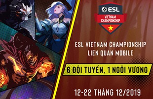 ESL Vietnam xin được trân trọng công bố giải đấu ESL Vietnam Championship - Liên Quân Mobile, được tài trợ bởi Mercedes-Benz