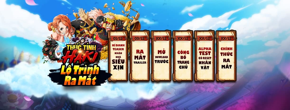 Thức Tỉnh HAKI - Game mobile chủ đề One Piece sắp sửa ra mắt tại Việt Nam 12/2020