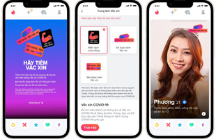 Các thành viên Tinder tại Việt Nam nay có thể thêm tình trạng tiêm chủng trên hồ sơ