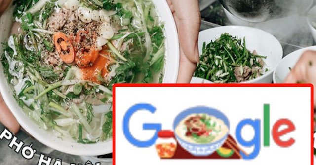 Doodle Phở Việt Nam 'phủ sóng' trang chủ Google tại 19 quốc gia