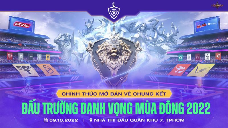 Chung kết Đấu Trường Danh Vọng Mùa Đông 2022 bùng nổ vào ngày 09/10