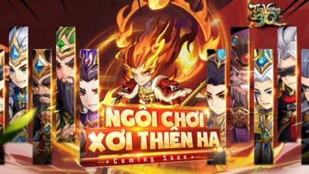 Tân Vương 3Q: Game idle Tam Quốc đồ họa cute sắp ra mắt, mở đăng ký trước