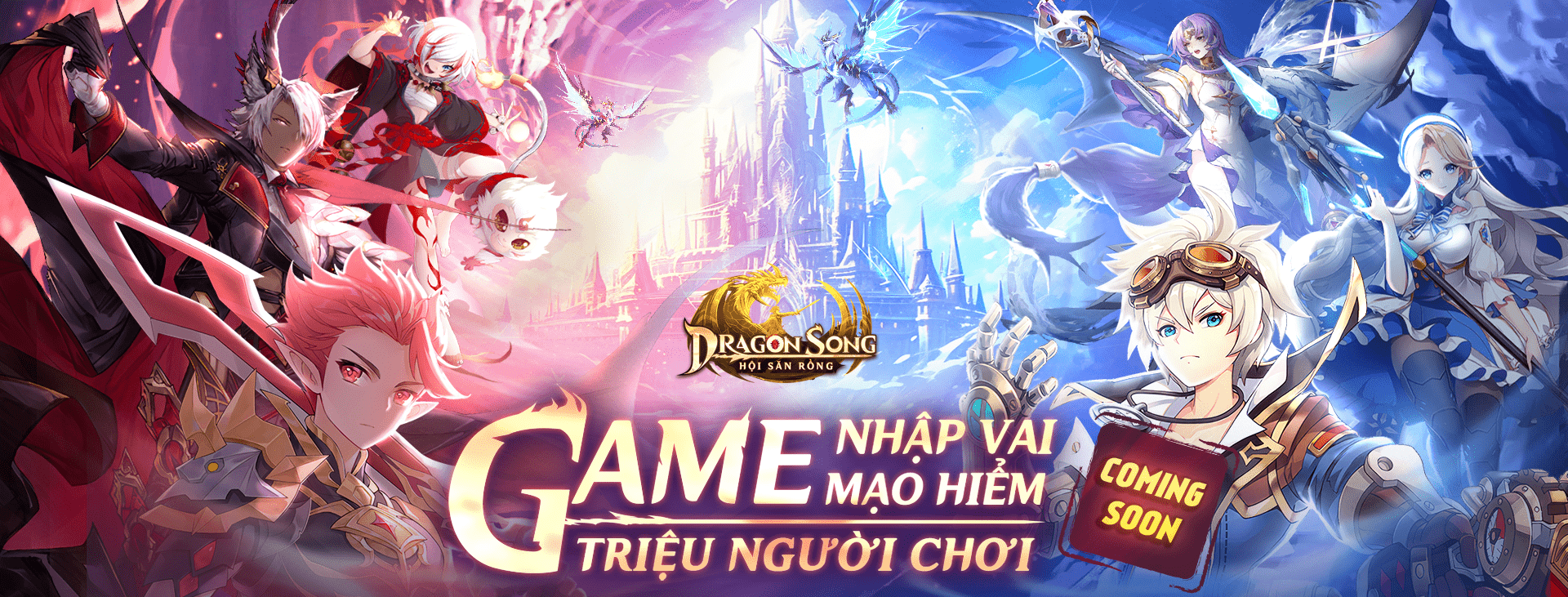 Hòa mình vào cuộc phiêu lưu 'triệu người' cùng Dragon Song trong tháng 12 - Game nhập vai màn hình dọc cực 'bánh cuốn'