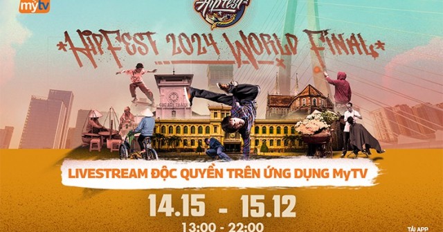 Hipfest 2024 - Lễ hội hiphop hàng đầu Đông Nam Á phát trực tiếp trên các nền tảng của MyTV