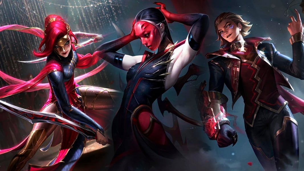 LMHT: Riot Games ra mắt 6 Trang phục Hoa Hồng Đen, Yi Vinh Quang và Sett Gacha mừng năm mới