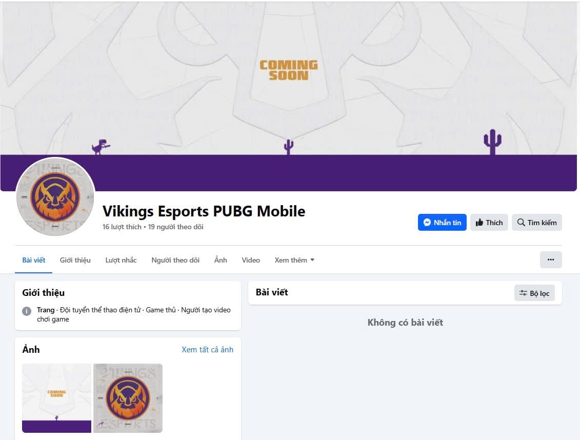 Vikings Esports Nhá Hàng Fanpage 