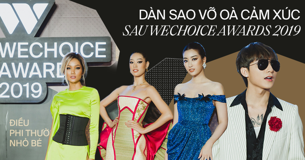 Sơn Tùng M-TP, Đỗ Mỹ Linh, H’Hen Niê cùng dàn sao Vbiz chia sẻ sau WeChoice 2019: Hoành tráng, thăng hoa và còn hơn thế nữa!