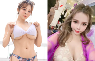 Khoe ảnh selfie trên sóng, nàng hot girl vô tình để lộ nguyên vòng một không che đậy của bạn thân phía sau