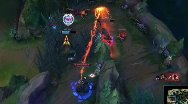 LMHT: Faker bị “cướp” pentakill trong ngày T1 thắng dễ KDF