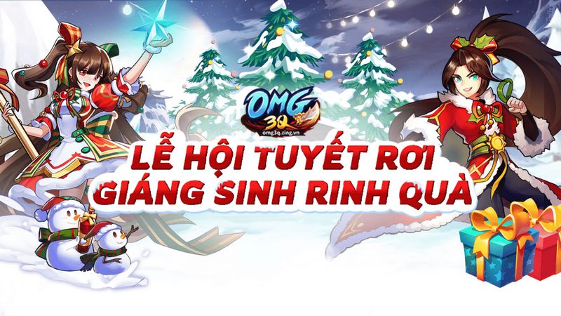 OMG 3Q: Mùa đông cảm động không hề cảm lạnh với sự kiện hấp dẫn dịp Giáng Sinh