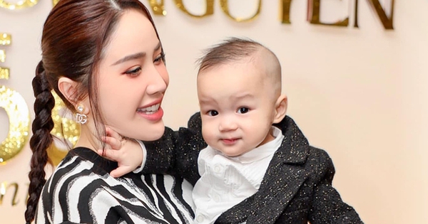 Bảo Thy tiết lộ lý do công khai dung mạo quý tử sau 1 năm giấu kín