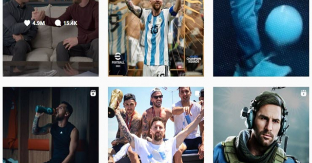 Messi kiếm tiền “khủng” trên Instagram sau World Cup 2022