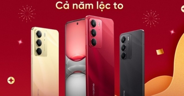 “Siêu phẩm” ngày Tết realme C75 Đỏ Hồng Ngọc: Vận đỏ “bất ly thân”, chấp mọi điều kiện khắc nghiệt