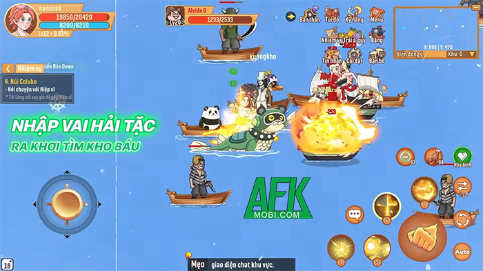 Đại Hải Trình game nhập vai cày cuốc lấy chủ đề One Piece do Việt Nam phát triển