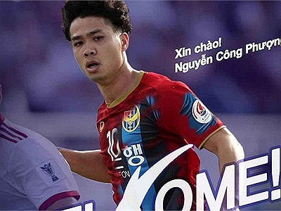 CLB Incheon United công bố Công Phượng khoác áo số 23 cùng bản hợp đồng 1 năm