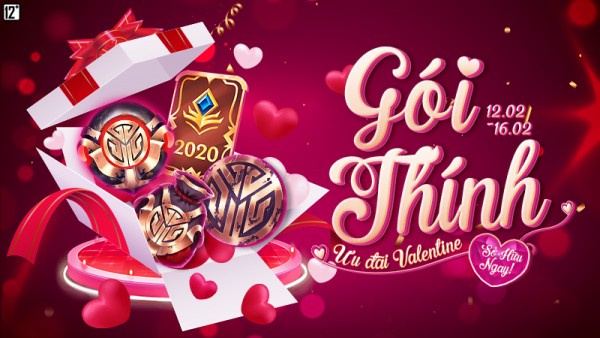 Ra mắt gói Báu Vật Valentine – MIỄN PHÍ 10 Điểm Hàng Hiệu (2020) từ 12/02 đến hết 16/02