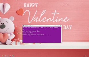 Mẹo tỏ tình crush đậm chất công nghệ bằng Notepad nhân dịp Valentine và cách xử lý khi bị từ chối