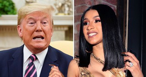 Cardi B ăn vạ ông Trump