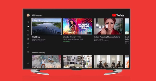 YouTube: Người dùng đang xem video trên TV nhiều hơn điện thoại