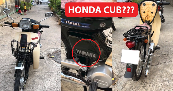 Dân mạng choáng với xe giống Honda Cub nhưng gắn logo Yamaha: Có chi tiết cực bền, xe ngày nay hiếm thấy