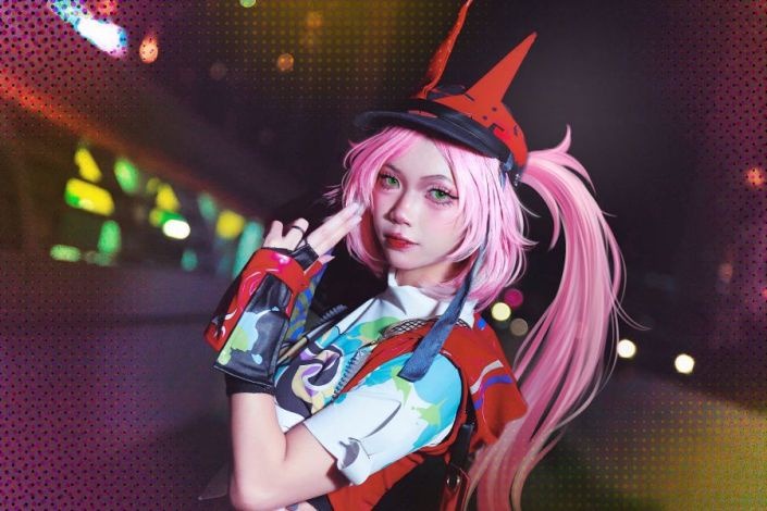 Cosplay Rappa từ Honkai: Star Rail – Sự kết hợp hoàn hảo giữa cá tính và quyến rũ