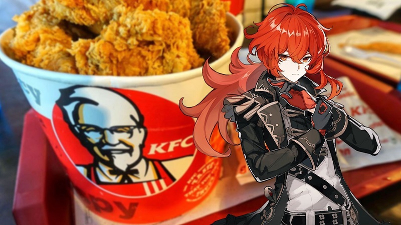 Genshin Impact hợp tác với hãng gà rán KFC