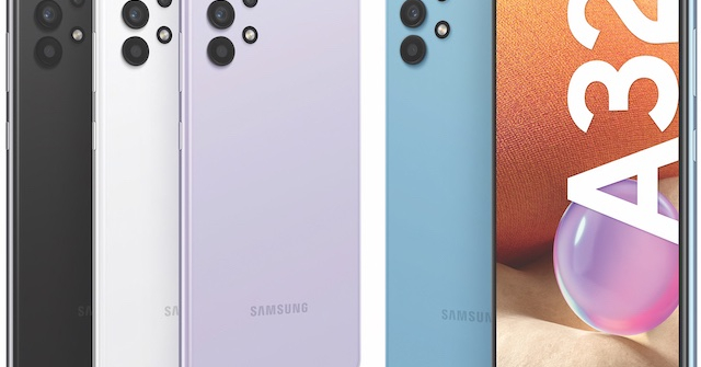 Samsung Galaxy A32 trình làng với 5 camera, pin 5.000mAh, giá 6,69 triệu