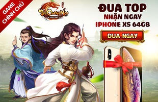 Vừa ra mắt Tân Chưởng Môn VNG đã đón nhận hàng ngàn game thủ đua top nhận iPhone XS