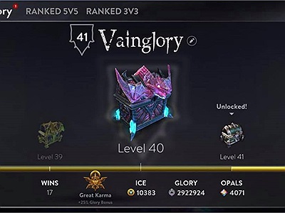 Vainglory nâng số cấp tối đa, game thủ từ phiên bản tới sẽ tha hồ 