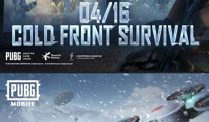 Cold Front Survival - Chế độ mới của PUBG Mobile sẽ ra mắt vào 16/04