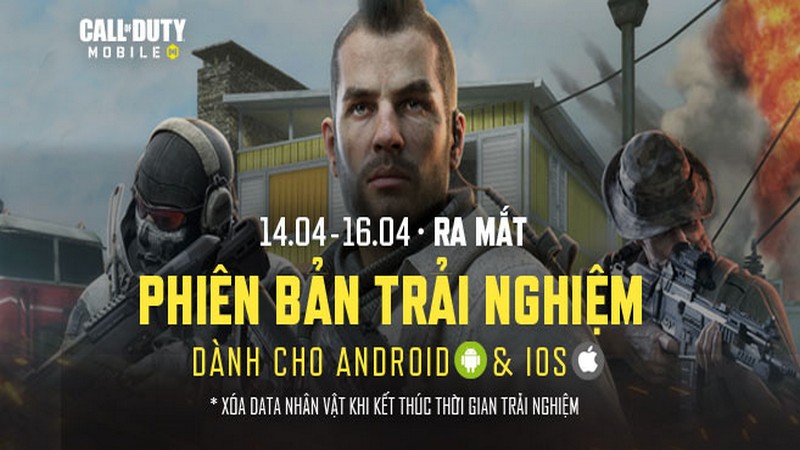 Hãy sẵn sàng để ngày mai – 14/4 chơi ngay Call of Duty: Mobile VN