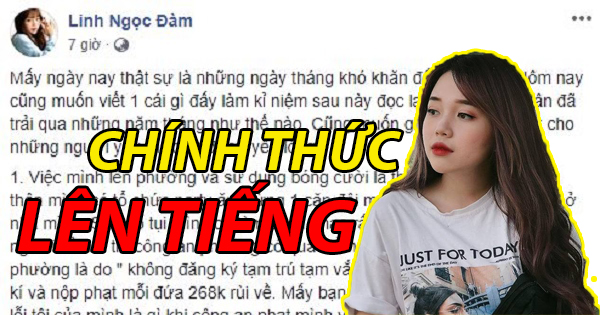 Linh Ngọc Đàm chính thức lên tiếng sau 