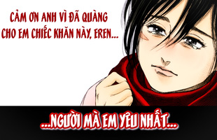 Quá thương tiếc cho tình yêu của Mikasa và Eren, các fan Attack on Titan tin rằng 