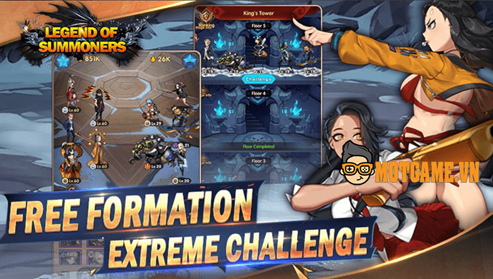 Tải ngay Legend of Summoners – Game thẻ tướng rảnh tay vừa ra mắt trên Android