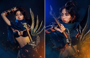 LMHT: Đứng hình trước phiên bản cosplay Yasuo phiên bản nữ 'Made in Vietnam' căng tràn sức sống của nữ trọng tài VCS