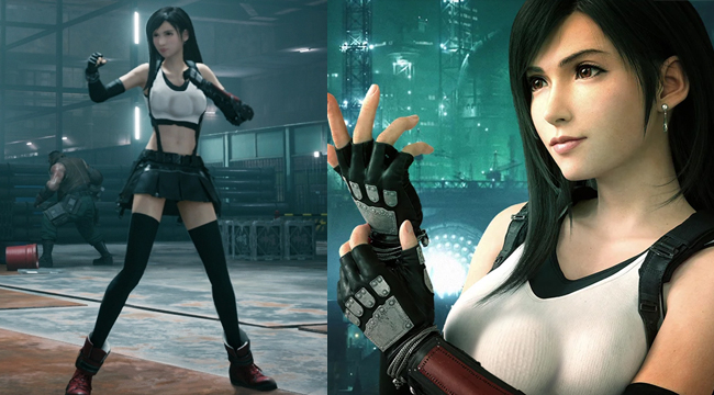 NSX Final Fantasy VII Remake gây sốc khi công bố hình ảnh Tifa… 3 vếu