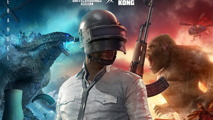 Cập nhật PUBG Mobile 1.4: Trải nghiệm chế độ chơi Godzilla vs Kong