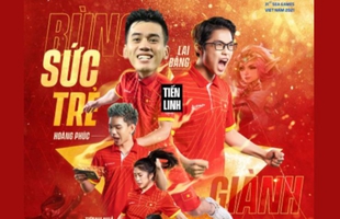 Đăng poster cổ vũ đội tuyển Liên Quân VN tại SEA Games 31, Hoàng Đức bị Tiến Linh “dìm hàng” không thương tiếc