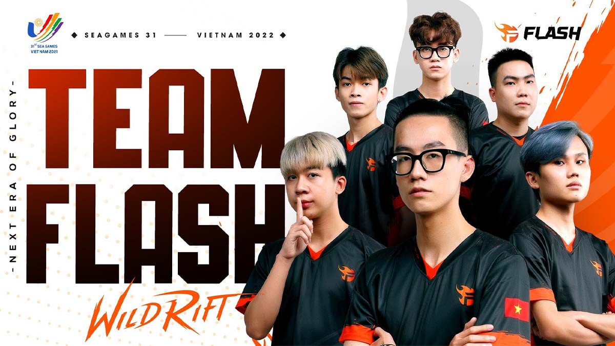 Trực tiếp Team Flash tại SEA Games 31, cập nhật kết quả thi đấu Tốc Chiến mới nhất (13/05)