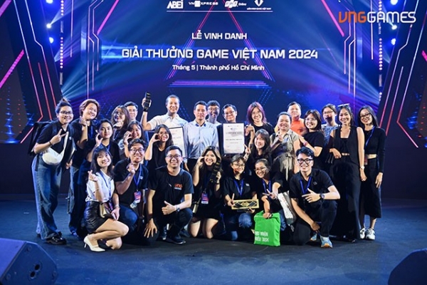 VNGGames 2 năm liền nhận giải Nhà phát hành xuất sắc nhất tại Vietnam Game Award 2024
