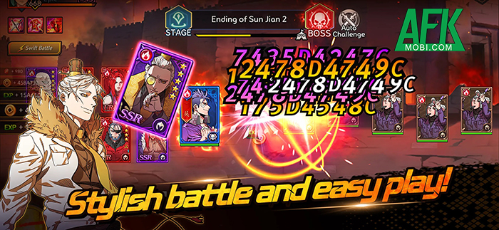 Idle Three Kingdoms: Card RPG game nhàn rỗi lấy chủ đề từ bộ webtoon Tam Quốc Parody