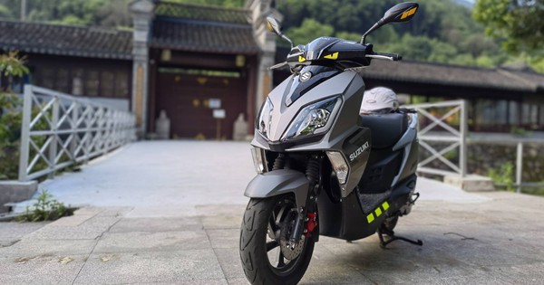 Chiếc xe tay ga không ABS của nhà Suzuki khiến thị trường Trung Quốc 