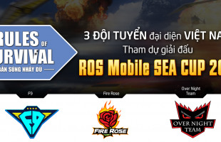 ROS SEA CUP: Đã tìm ra 3 đại diện Việt Nam du đấu tại Thái tháng 7 này