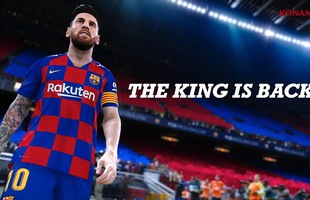 PES 2020 hé lộ gameplay tuyệt đỉnh, đồ họa đẹp lung linh không khác gì xem bóng đá trên TV