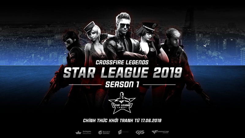 Giải đấu chuyên nghiệp CrossFire Legends Star League 2019 chính thức khởi tranh ngày 17/6