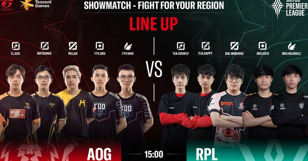 ADC nhường rừng cho Lai Bâng, Việt Nam thất bại trước Thái Lan trong trận mở màn showmatch trước thềm APL 2020