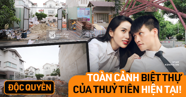 Trực tiếp thăm biệt thự của Thuỷ Tiên giữa ồn ào: Đã đập đi hoàn toàn để xây mới, công trình che kín, thông tin chủ đầu tư gây chú ý